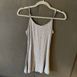 Brandy Melville Navy & White Stripped